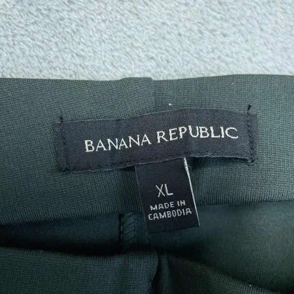 Banana Republic Women's XL Ponte Pant Green h0075 - Picture 6 of 10